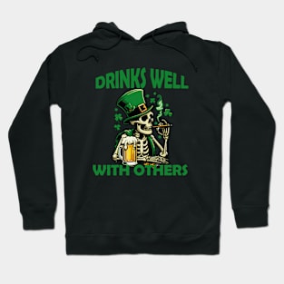 DRINKS WELL WITH OTHERS Hoodie